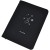 [Duke] Large Constellation Black Card Notepad Bronzing and Silver Plating World Architecture Black without Printing inside Pages of Notebook