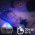 Led Starry Sky Empty Projection Lamp Stage Laser Light Bluetooth Music Water Wave Lamp USB Colorful Remote Control Small Night Lamp