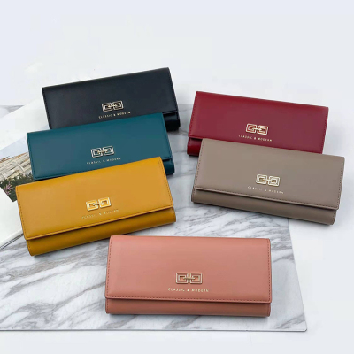 Yiding Bag 5638-030 Wallet Women's Long Small Wallet Student Coin Purse Card Holder