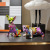 Creative Colorful Chihuahua Resin Crafts Home Store Personalized Holiday Atmosphere Decorations Entrance Decoration