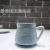 Jingdezhen New American Marbling Coffee Cup Relief Cup Couple's Cups Creative Cup Mug Home Use Set