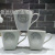 Jingdezhen Couple's Cups Tea Cup Ceramic Cup Creative Cup Turkish Coffee Cup Foreign Trade Export Relief Coffee Set