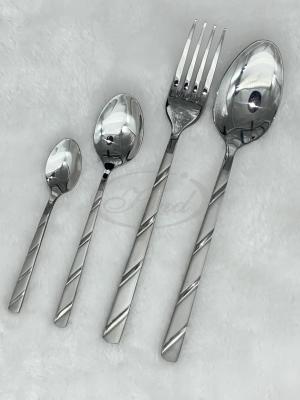 Stainless Steel Western Tableware Knife, Fork and Spoon Hotel Restaurant Steak Knife Tea Spoon Tea Fork