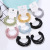 Korean-Style Girls' Basic Four-in-One Binding Card Rubber Band High Elastic Fresh Hair Band Solid Color Hairband Jewelry Wholesale