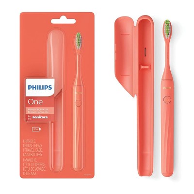 Philips One Series Hy1100 Electric Toothbrush Sonic Vibration Couple Toothbrush Travel Portable Battery Style 4 Color