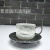 Jingdezhen European-Style Electroplated Gold Coffee Set Black Tea Cup Afternoon Tea Cup Kowei Foreign Trade Export Mug