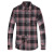 Spring and Summer New Thin Men's Long-Sleeved Cotton Plaid Shirt Coat Young and Middle-Aged Casual Men's Clothing Shirt