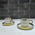 New American Ceramic Coffee Cup Set Export to Iran Milk Cup Fruit Teas Cup Simple Afternoon Tea Cup