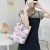 Large Capacity Canvas Bag Women's 2022 New Fashionable Printed Portable Shoulder Bag Fashionable Underarm Spring and Summer Tote Bag