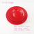 Melamine Dish Commercial Plastic round Deep Plates Buffet Red and Black Big Plate Chicken Plate Fast Food Plate