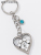 New Casting Love Stainless Steel Key Ring Fashion New Love Stainless Steel Key Ring Pendant