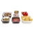 Creative Dried Fruit Storage Box Nut Box Melon Seeds Plate Plum Blossom Dried Fruit Tray Living Room Home Snack and Fruit Plate