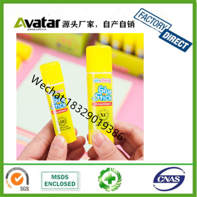 Fudek high quality strong adhesion solid stationery pva school glue stick manufacturer glue stick