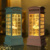 2021 New Gifts Telephone Booth Glitter Lantern Musical Snow 