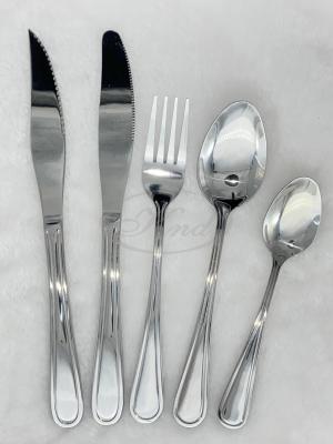 Stainless Steel Western Tableware Hotel Supermarket Creative Knife, Fork and Spoon Dessert Spoon Fork 02
