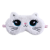 New Cartoon Big Eyes Plush Eye Mask Cute Cat Shading Eye Mask Lunch Break Sleeping Eye Mask