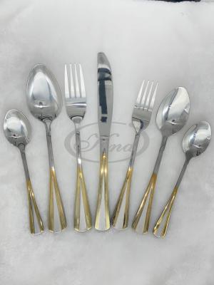 Stainless Steel Western Tableware Hotel Supermarket Creative Knife, Fork and Spoon Dessert Spoon Fork 01