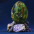 Lava Dragon Egg Glowing Lava Dragon Egg Resin Crafts Dinosaur Egg Souvenir Desktop Ornaments