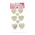 Custom Love Heart Acrylic Diamond Paste DIY Children's Decorative Stickers Crystal Sticker Peach Heart Phone Stickers Rhinestone Stickers
