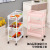 Foreign Trade Exclusive Kitchen Bathroom Balcony Bathroom Office Movable Wheeled Storage Rack