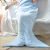 Flannel Sleeping Bag Brush Flower Mermaid Blanket 60 * 140cm Fishtail Children Sleeping Bag Thickened 280gsm Custom