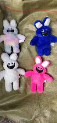 Cross-Border Hot Doll Poppy Playtime Rabbit Plush Toy Surrounding the Game Bobbi Figurine Doll Gift
