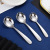 304 Stainless Steel Deepening Soup Spoon Hotel Home Multi-Specification Thickened Soup Spoon Eating Spoon Drinking Bird's Nest Soup Spoon