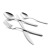 Factory Direct Sales Stainless Steel Tableware Spoon Western Food Knife and Fork Home Gift Stainless Steel Fork Logo