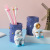 New Astronaut Pen Holder Resin Crafts Creative Office Decoration Desktop Storage Decorations Galaxy Spaceman