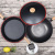 Three-Person Blacksmith 32cm Combination Set Iron Pan Non-Stick Pan Non-Coated Induction Cooker Frying Pan Pan Household