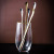 304 Stainless Steel Swizzle Stick Long Spoon Bar Spoon Household Stirring Honey Dessert Spoon Titanium Plated Coffee Spoon