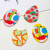 DIY Ornament Accessories Acrylic Three-Dimensional Relief Plate Earring Material Custom Free Proofing Source Factory