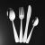 Stainless Steel Knife, Fork and Spoon Coffee Spoon Fruit Fork Dessert Fork and Spoon Hotel Western Dinner Set