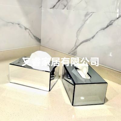 Glass Tissue Box Paper Extraction Box