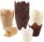 Party Hippo Gold Tulip Cupcake Liners Baking Paper Cups 3.5oz 100 pack, Holders Greaseproof Muffin Cases Wrappers for We
