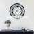 Glass Diamond Wall Clock Clock