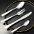 Stainless Steel Knife, Fork and Spoon Coffee Spoon Fruit Fork Dessert Fork and Spoon Hotel Western Dinner Set