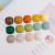 DIY Ornament Accessories Wholesale New Square Candy Solid Color Resin Patch Barrettes Material