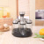 Seasoning Containers New Rotating Rack Base Simple Kitchen Kitchen Glass Condiment Dispenser Set