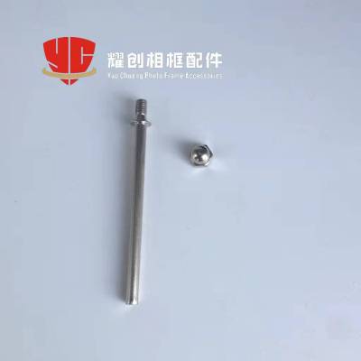 Yaochuang Glass Crystal Photo Frame Support Iron Rod Advertising Nail Screw Studio Consumables Photo Frame Accessories
