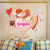 New Wall Stickers Factory Wholesale New Love Valentine's Day I Love You Removable Decorative Waterproof Wall Sticker