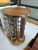 Amazon New Kitchen Supplies 430 Stainless Steel Rotating Seasoning Containers 12 Bottles Wooden Design Seasoning Bottle Set