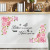 Factory Wholesale Room Decoration Self-Adhesive Traceless English Pansy Wall Stickers Photo Frame Combination Stickers
