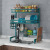 Cross-Border Kitchen Sink Storage Shelf Tableware Drain Rack Countertop Storage Rack Household Sink Drain Rack