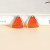 Mimic Hand-Painted Heat Shrinkable Sheet Epoxy Kitten Peach Mushroom Pendant DIY Handmade Earrings Jewelry Necklace Accessories