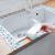 Self-Adhesive Sink Waterproof Paste Kitchen Vegetable Basin Moisture Absorption Waterproof Paste Bathroom Vanity Washbasin Static Electricity Absorbent Stickers