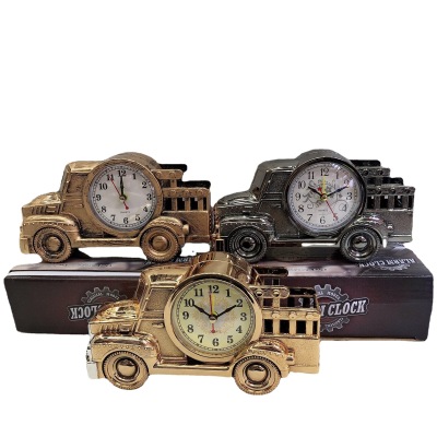 Retro Creative Pen Holder Classic Car Alarm Clock Fashion Home Toy Decoration Gift Department Store Watch