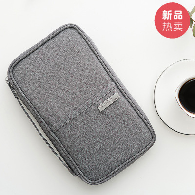 Multi-Functional Travel Passport Bag Korean Waterproof Dustproof Card Holder Portable Travel Abroad Passport Holder