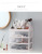 Organize the Shelves Dustproof Drawer Lipstick Skin Care Facial Treatment Brush Dressing Table Internet Celebrity