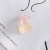 DIY Ornament Accessories Wholesale New Resin Acrylic Cute Translucent Frosted Two-Color Bear Small Pendant